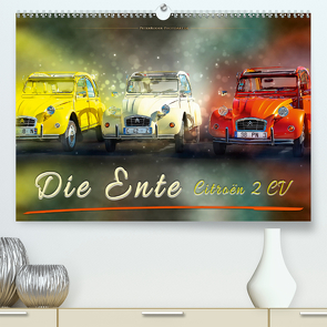 Die Ente – Citroën 2CV (Premium, hochwertiger DIN A2 Wandkalender 2020, Kunstdruck in Hochglanz) von Roder,  Peter