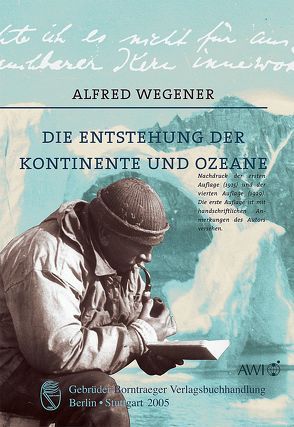Die Entstehung der Kontinente und Ozeane von Wegener,  Alfred