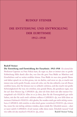 Die Entstehung und Entwicklung der Eurythmie 1912-1918 von Hasler,  Stefan, Sam,  Martina Maria, Steiner,  Rudolf