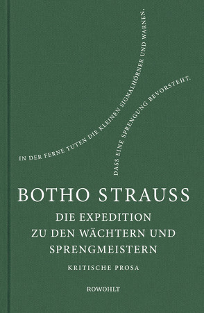 Die Expedition zu den Wächtern u. Sprengmeistern von Strauß,  Botho