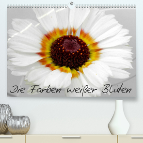 Die Farben weißer Blüten (Premium, hochwertiger DIN A2 Wandkalender 2023, Kunstdruck in Hochglanz) von Knodt,  Birgit