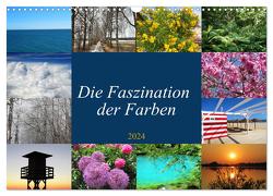 Die Faszination der Farben (Wandkalender 2024 DIN A3 quer), CALVENDO Monatskalender von Gillner,  Martin