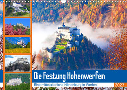 Die Festung Hohenwerfen (Wandkalender 2023 DIN A3 quer) von Kramer,  Christa