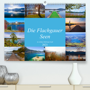 Die Flachgauer Seen (Premium, hochwertiger DIN A2 Wandkalender 2021, Kunstdruck in Hochglanz) von Kramer,  Christa
