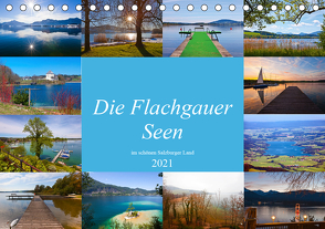 Die Flachgauer Seen (Tischkalender 2021 DIN A5 quer) von Kramer,  Christa