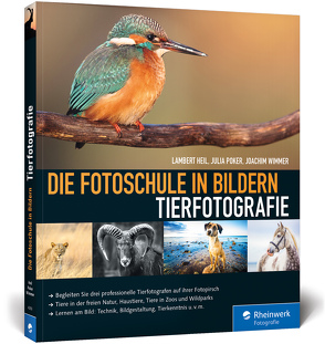Die Fotoschule in Bildern. Tierfotografie von Heil,  Lambert, Poker,  Julia, Wimmer,  Joachim