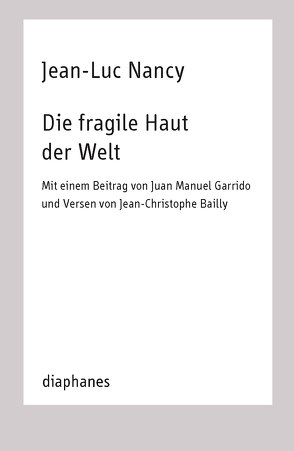 Die fragile Haut der Welt von Laugstien,  Thomas, Nancy,  Jean-Luc