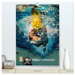 DIE FREISCHWIMMER (hochwertiger Premium Wandkalender 2024 DIN A2 hoch), Kunstdruck in Hochglanz von Kuntze,  Kerstin