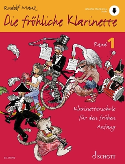 Die fröhliche Klarinette von Mauz,  Rudolf, Schürmann,  Andreas