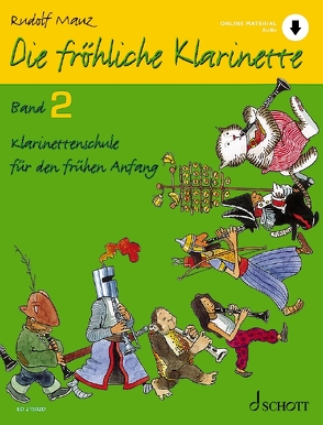 Die fröhliche Klarinette von Mauz,  Rudolf, Schürmann,  Andreas
