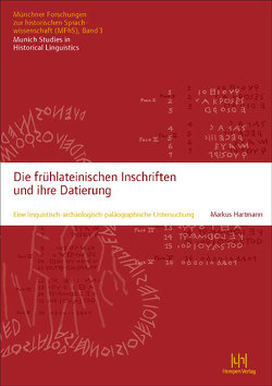Die frühlateinischen Inschriften und ihre Datierung von Hartmann,  Markus