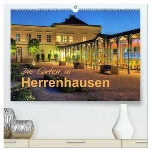 Die Gärten in Herrenhausen (hochwertiger Premium Wandkalender 2024 DIN A2 quer), Kunstdruck in Hochglanz von Hasche,  Joachim