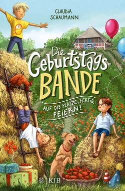 Die Geburtstagsbande. Auf die Plätze, fertig, feiern! von Ceccarelli,  Simona, Schaumann,  Claudia