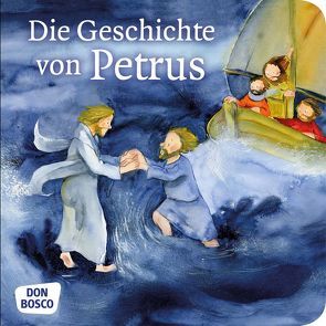 Die Geschichte von Petrus. Mini-Bilderbuch. von Lefin,  Petra, Nommensen,  Klaus-Uwe