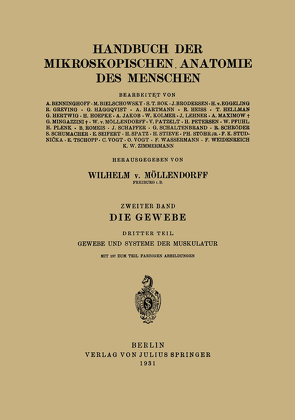 Die Gewebe von Häggqvist,  Gösta, Möllendorff,  Wilhelm v.