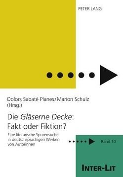 Die «Gläserne Decke»: Fakt oder Fiktion? von Sabaté Planes,  Dolors, Schulz,  Marion