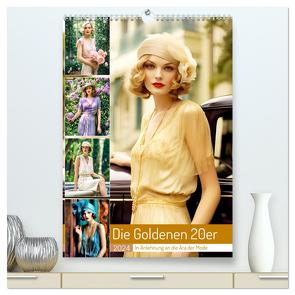 Die Goldenen 20er – In Anlehnung an die Ära der Mode (hochwertiger Premium Wandkalender 2024 DIN A2 hoch), Kunstdruck in Hochglanz von Frost,  Anja