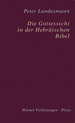 Die Gottessicht in der Hebräischen Bibel von Landesmann,  Peter