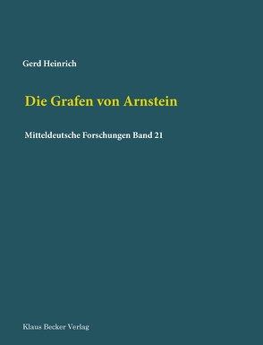 Die Grafen von Arnstein von Heinrich,  Gerd