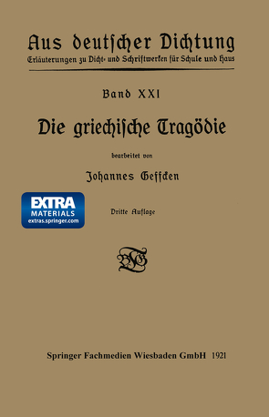 Die griechische Tragödie von Geffcken,  Johannes