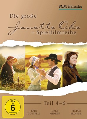 Die große Janette Oke-Spielfilmreihe Teil 4-6 von Cottrell,  Erin, Taylor-Compton,  Scout