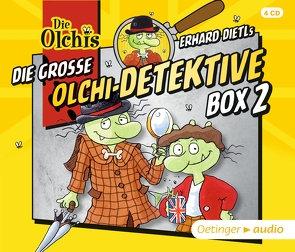 Die große Olchi-Detektive-Box 2 von Arnold,  Monty, Bach,  Patrick, Danielewicz,  Rudolf, Dietl,  Erhard, Dittrich,  Benjamin, Frass,  Wolf, Gustavus,  Frank, Iland-Olschewski,  Barbara, Kirchberger,  Peter, Kirchberger,  Stephanie, Langer,  Markus, Michaelis,  Eva, Missler,  Robert, Pappert,  Christine, Schöne,  Christoph, Weis,  Peter