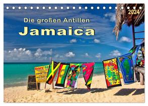 Die großen Antillen – Jamaica (Tischkalender 2024 DIN A5 quer), CALVENDO Monatskalender von Roder,  Peter