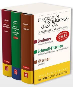 Die Großen Bestimmungsklassiker im Schuber von Quelle & Meyer Verlag