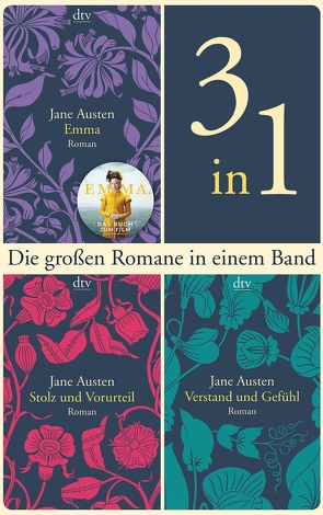 Die großen Romane Emma – Stolz und Vorurteil – Verstand und Gefühl von Austen,  Jane, Schulz,  Helga