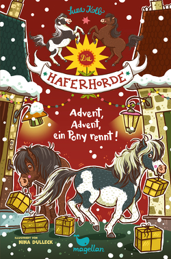 Die Haferhorde – Advent, Advent, ein Pony rennt! von Dulleck,  Nina, Kolb,  Suza