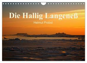 Die Hallig Langeneß / CH-Version (Wandkalender 2024 DIN A4 quer), CALVENDO Monatskalender von Probst,  Helmut