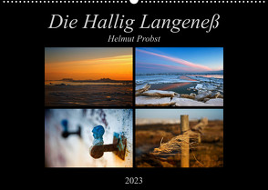 Die Hallig Langeneß (Wandkalender 2023 DIN A2 quer) von Probst,  Helmut