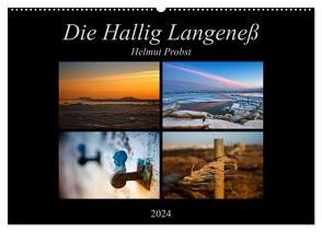 Die Hallig Langeneß (Wandkalender 2024 DIN A2 quer), CALVENDO Monatskalender von Probst,  Helmut