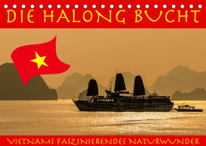 Die Halong Bucht (Tischkalender 2023 DIN A5 quer) von Brack,  Roland