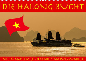 Die Halong Bucht (Wandkalender 2023 DIN A2 quer) von Brack,  Roland
