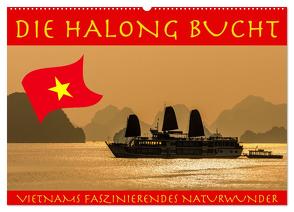 Die Halong Bucht (Wandkalender 2024 DIN A2 quer), CALVENDO Monatskalender von Brack,  Roland