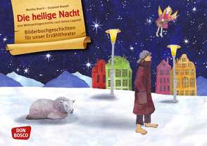 Die heilige Nacht. Eine Weihnachtsgeschichte nach Selma Lagerlöf. Kamishibai Bildkartenset von Bosch,  Monika, Brandt,  Susanne