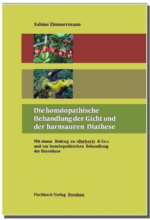 Die homöopathische Behandlung der Gicht und der harnsauren Diathese von Zimmermann,  Sabine