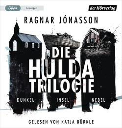 Die Hulda-Trilogie. Dunkel – Insel – Nebel von Bürkle,  Katja, Jaeger,  Andreas, Jónasson,  Ragnar, Lutze,  Kristian