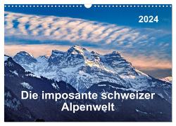 Die imposante schweizer Alpenwelt (Wandkalender 2024 DIN A3 quer), CALVENDO Monatskalender von ap-photo,  ap-photo