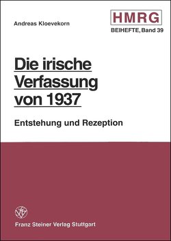 Die irische Verfassung von 1937 von Kloevekorn,  Andreas