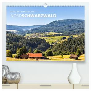 Die Jahreszeiten im Nordschwarzwald (hochwertiger Premium Wandkalender 2024 DIN A2 quer), Kunstdruck in Hochglanz von Butschkus,  Heike