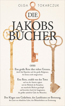 Die Jakobsbücher von Palmes,  Lisa;Quinkenstein,  Lothar, Tokarczuk,  Olga