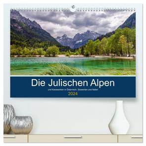 Die Julischen Alpen (hochwertiger Premium Wandkalender 2024 DIN A2 quer), Kunstdruck in Hochglanz von Wege / twfoto,  Thorsten
