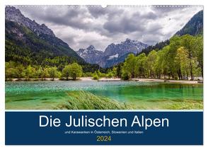 Die Julischen Alpen (Wandkalender 2024 DIN A2 quer), CALVENDO Monatskalender von Wege / twfoto,  Thorsten