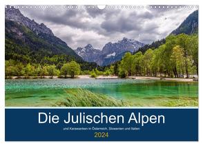Die Julischen Alpen (Wandkalender 2024 DIN A3 quer), CALVENDO Monatskalender von Wege / twfoto,  Thorsten