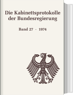 Die Kabinettsprotokolle der Bundesregierung von Heyde,  Veronika, Hollmann,  Michael, Rössel,  Uta