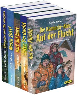 Die Kaminski-Kids – 5er-Paket 1 von Gangwisch,  Lisa, Meier,  Carlo