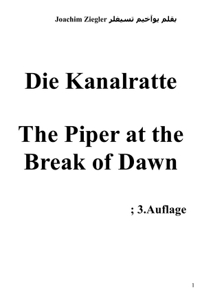 Die Kanalratte The Piper at the Break of Dawn von Ziegler,  Joachim