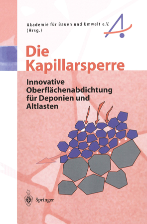 Die Kapillarsperre von Akademie für Bauen und Umwelt e.V., Wohnlich,  S.